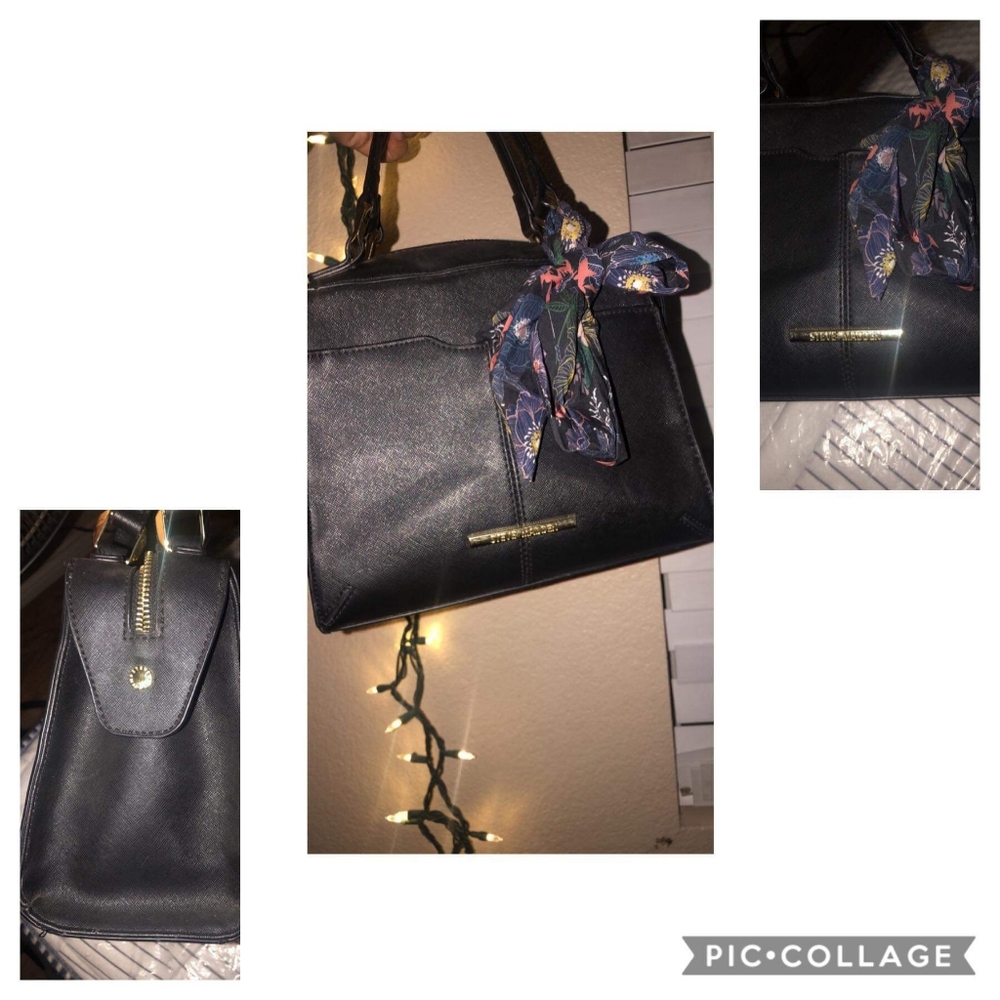 Mini black purse